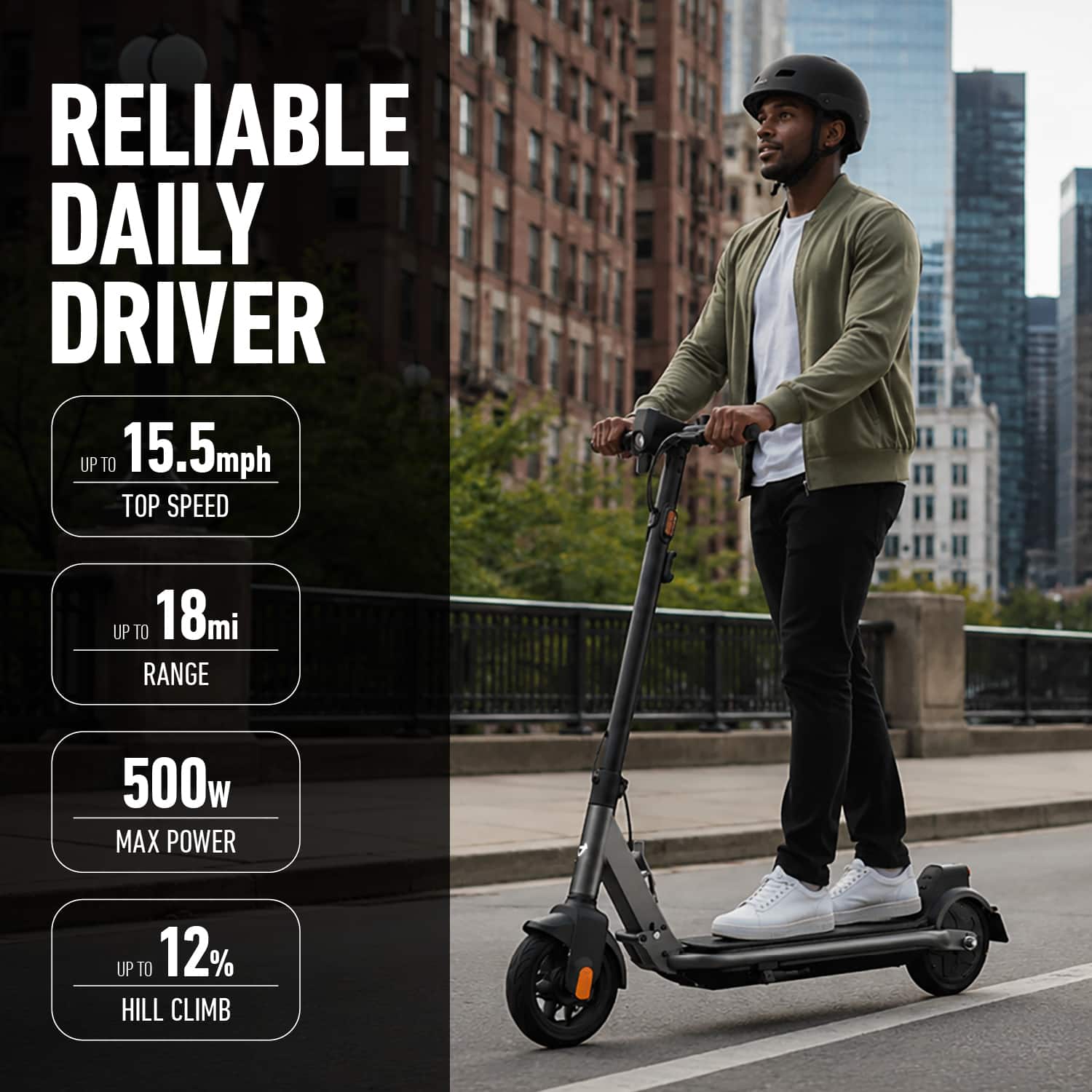 NIU - KQi1 Pro Foldable Electric Kick Scooter w/ 18 mi Max R