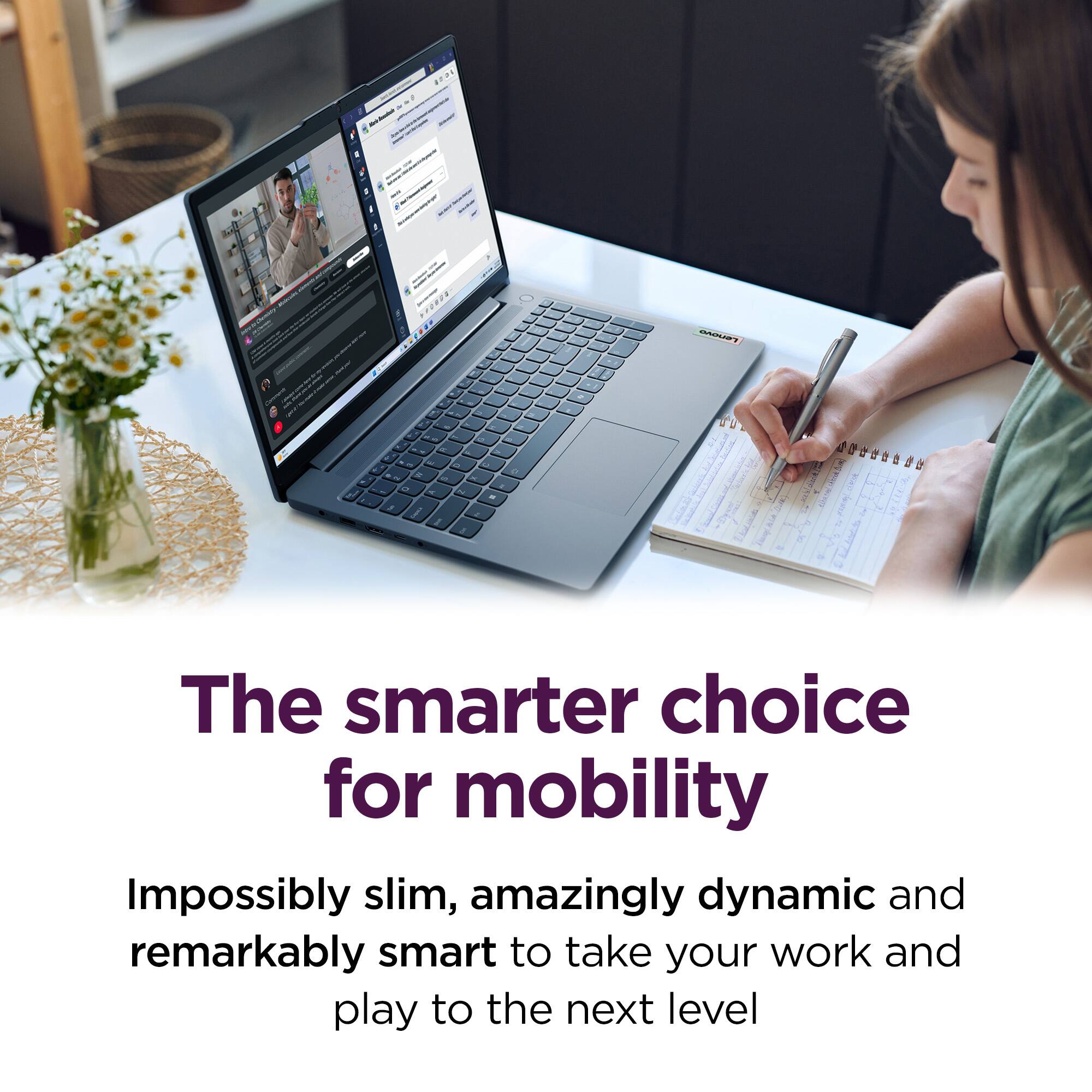 The smarter choice for mobility

Impossibly slim, amazingly dynamic and remarkably smart to take your work and play to the next level