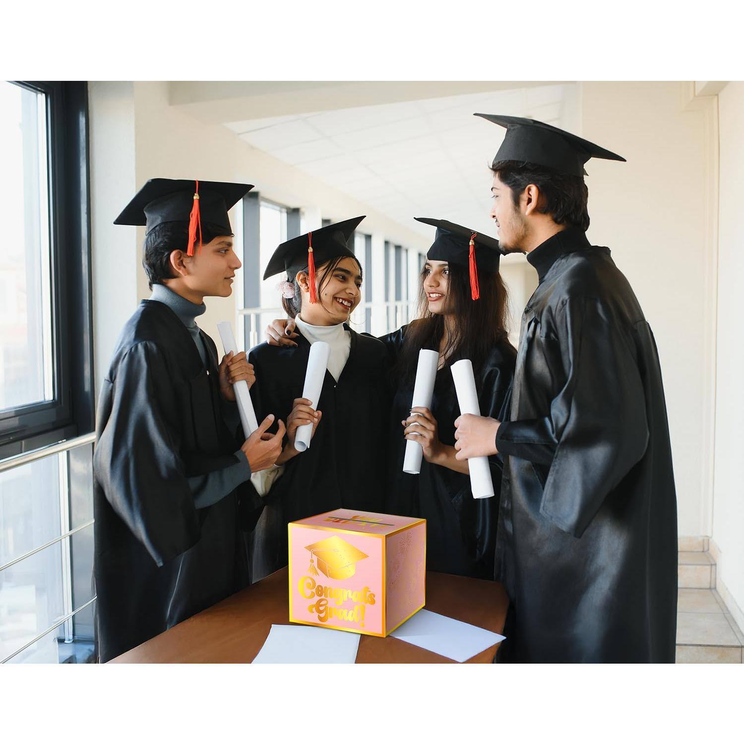 Paradigms Interiors Graduation Card Box Cardboard Congrats Grad Boxes ...