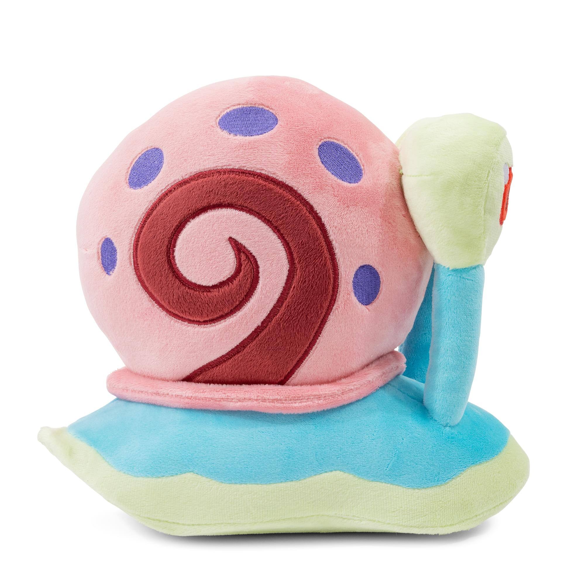Alt View 10. Golden Bell Studios - Nickelodeon SpongeBob SquarePants Gary Squeaky Pet Toy Plush - Multi-Colored.