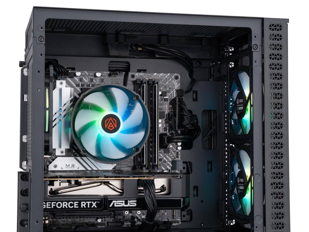 ADVANCED BATTLESTATIONS ABS Cyclone Aqua Gaming PC Powered by Asus ADVANCED BATTLESTATIONS ABS Cyclone Aqua Gaming PC Powered by Asus