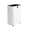 Front. Airplus - AIRPLUS 28-Pint Dehumidifier with Drain Hose, 2.8L Tank, Low Noise, Auto Defrost for Rooms, White/Black.