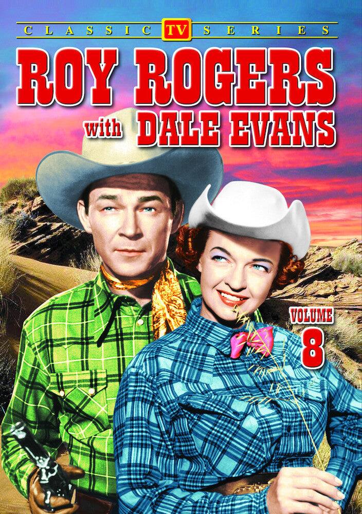 Front. Roy Rogers With Dale Evans - Volume 8 - DVD.