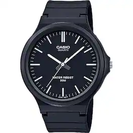 Casio - Men's Casual Analog Watch with Dial - MW-240-1EV - Black
