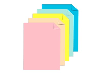 Alt View 1. Astrobrights - Colored Paper, 24 lbs,   8.5" x 11", Sprinkle Colors, 300 Sheets/Pack - Assorted Colors.