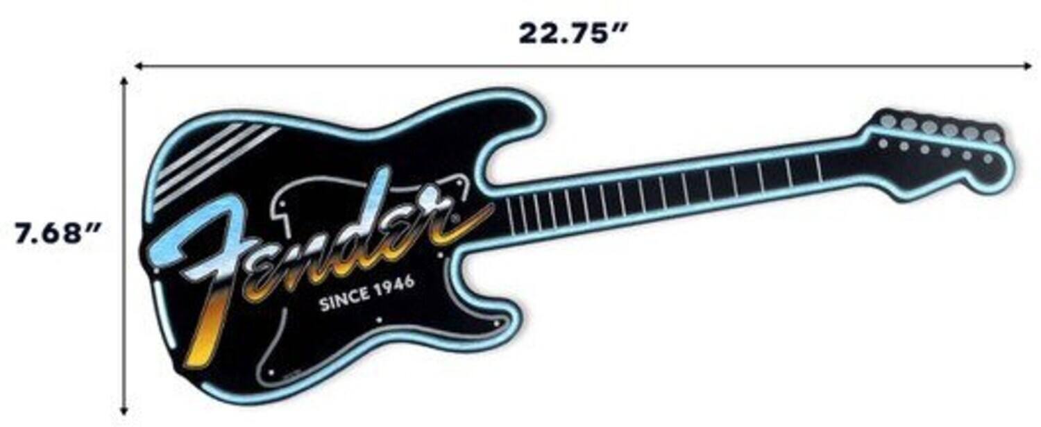 22.75" 7.68" Fender SINCE 1946