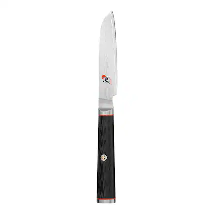 Front. Miyabi - Miyabi Kaizen 3.5-inch Straight Paring Knife - Stainless Steel.