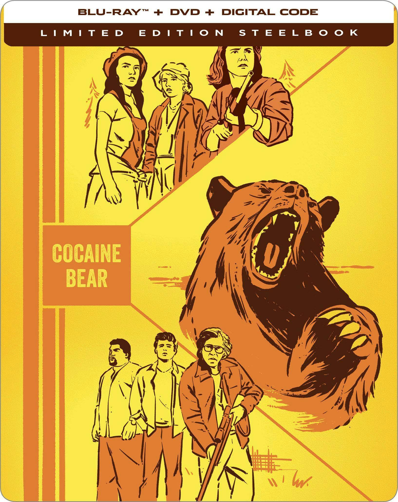 Cocaine Bear - Limited Edition Steelbook [Blu-ray] [Standard]