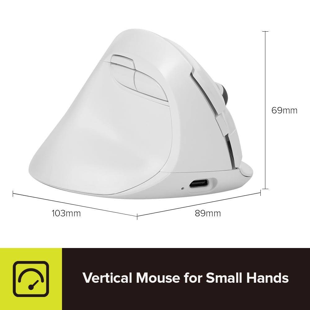 69mm  
103mm  
89mm  

Vertical Mouse for Small Hands