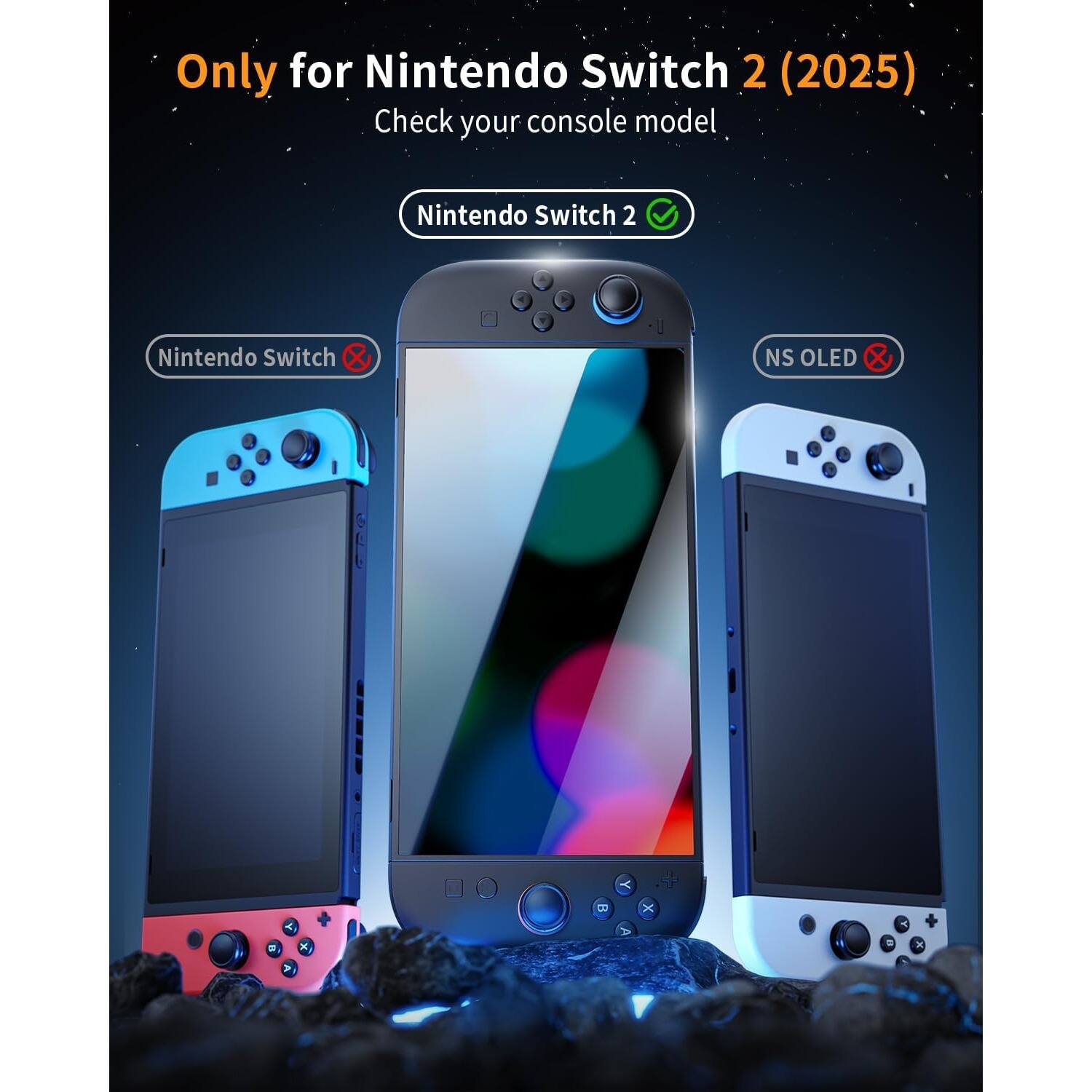 Only for Nintendo Switch 2 (2025)  
Check your console model  

Nintendo Switch 2 ✓  
Nintendo Switch ❌  
NS OLED ❌