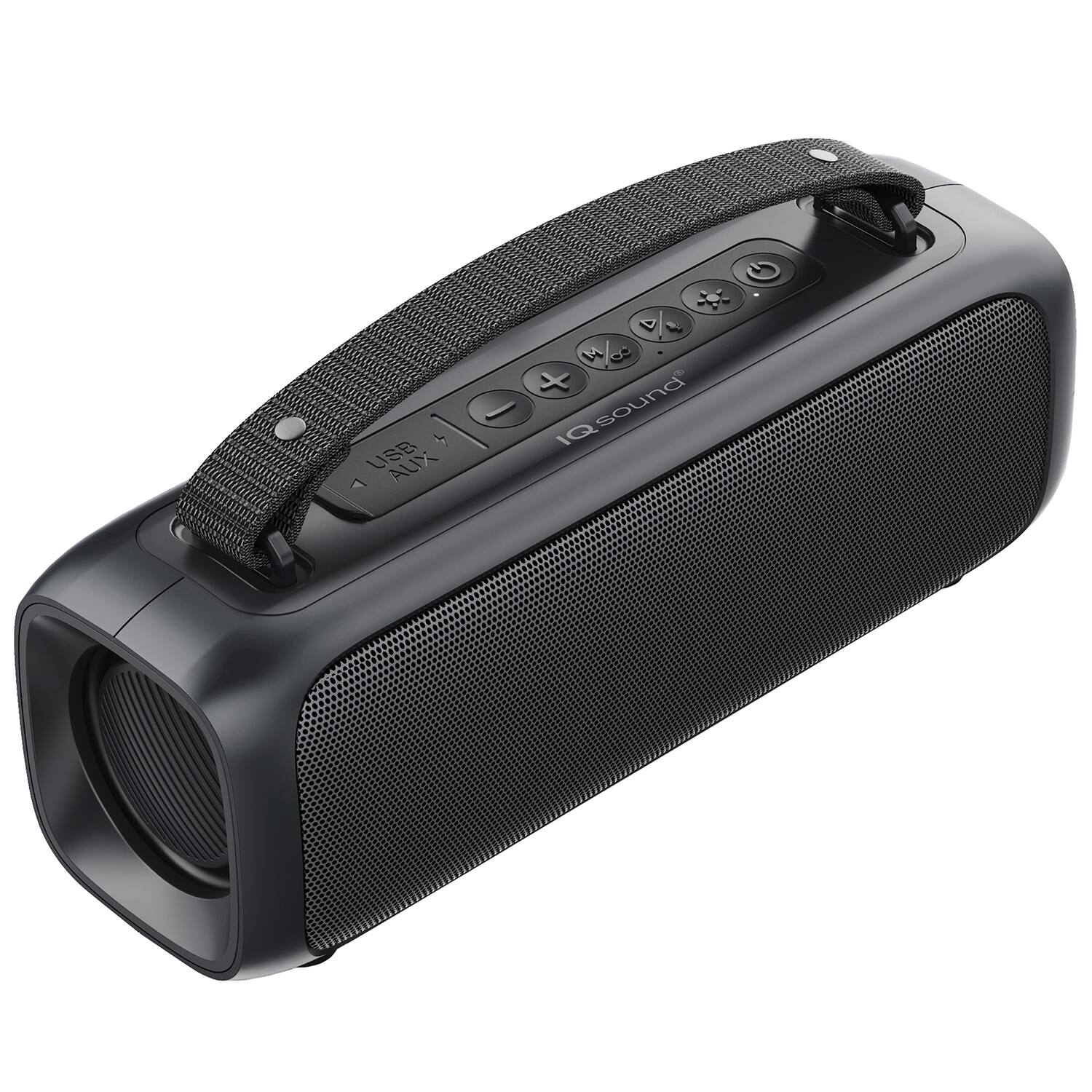 The text on the image reads:

"1Q sound"