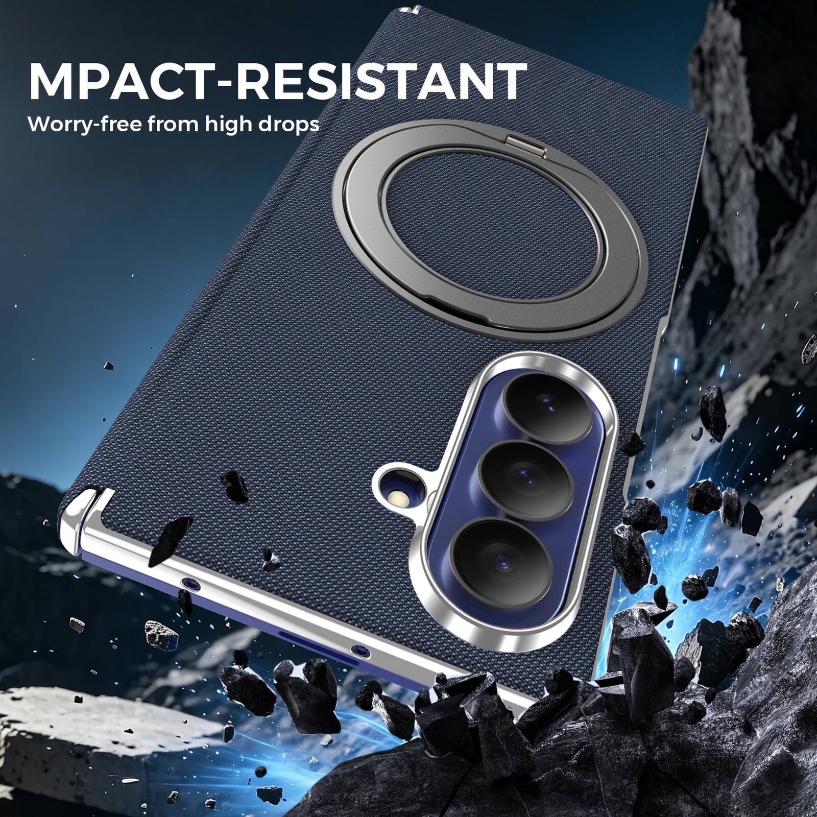 MPACT-RESISTANT  
Worry-free from high drops