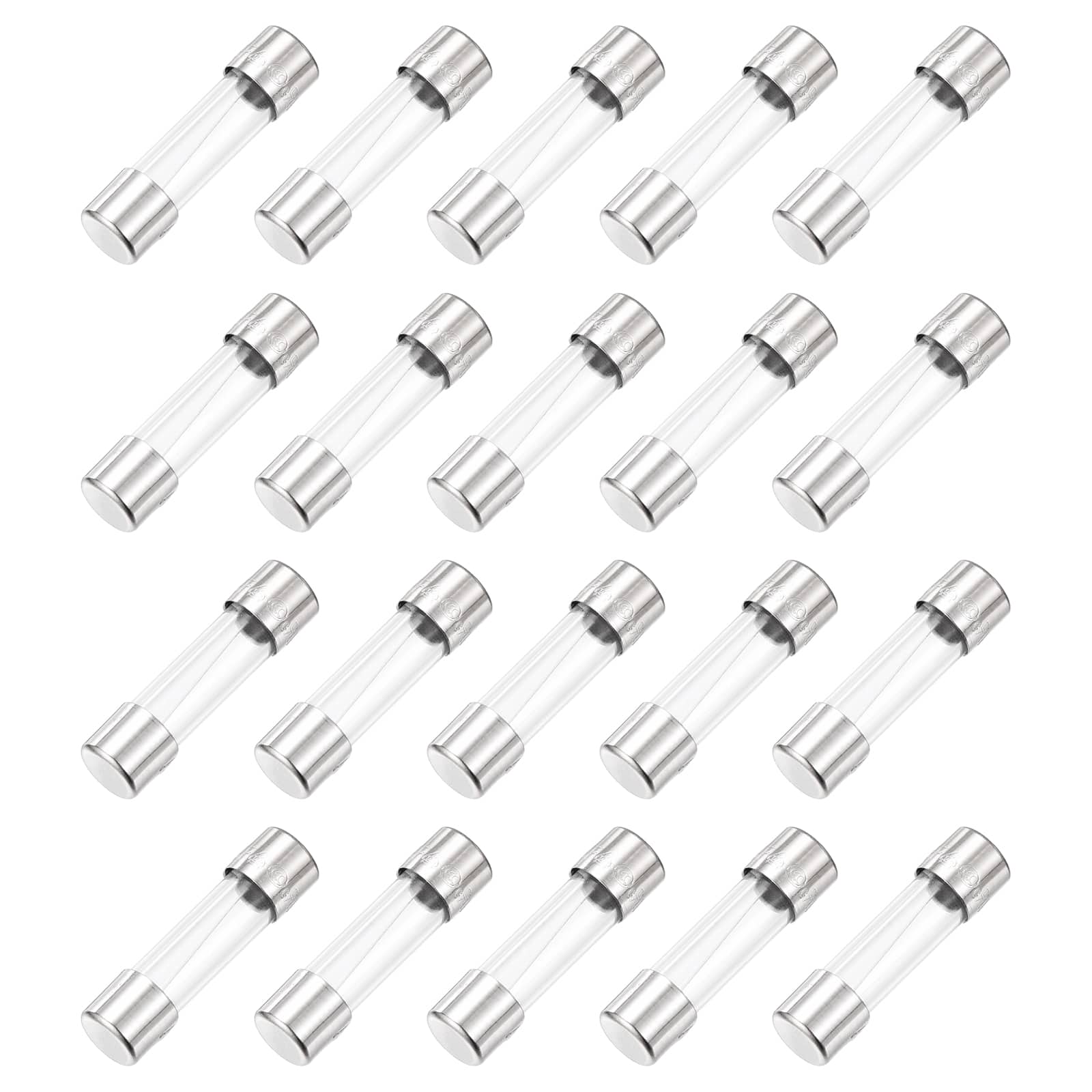 "Unique Bargains - 2A 250V Glass Fuse 0.2""x0.79"" Fast Blow Fuse for Home Appliances 20pcs" price history on PriceWatchPro
