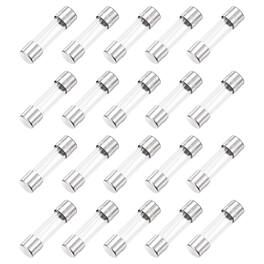Unique Bargains - 2A 250V Glass Fuse 0.2"x0.79" Fast Blow Fuse for Home Appliances 20pcs