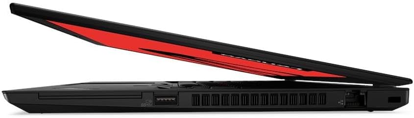 Alt View 5. Lenovo - ThinkPad P14s Mobile Workstation - 14" FHD Touchscreen - AMD Ryzen 7 Pro - 32GB Memory - 1TB SSD - Windows 11 Pro - Black.