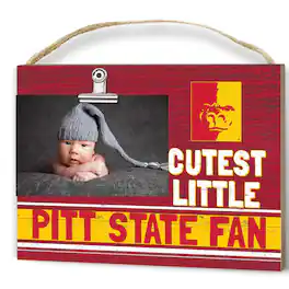 Jardine - Pittsburg State Gorillas 8'" x 10" Cutest Little Team Logo Clip Photo Frame - Red