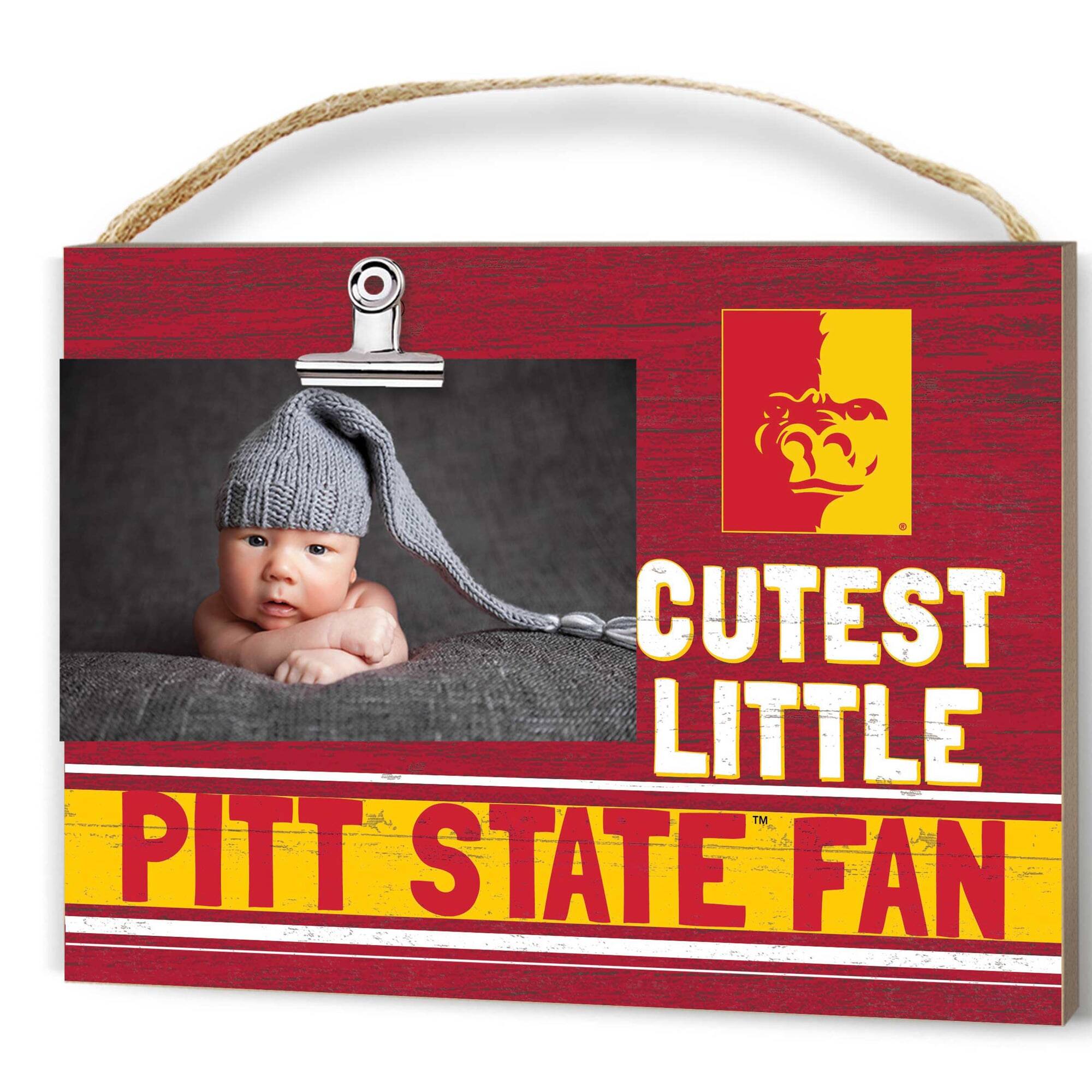 Pittsburg State Gorillas 8'" x 10" Cutest Little Team Logo Clip Photo Frame