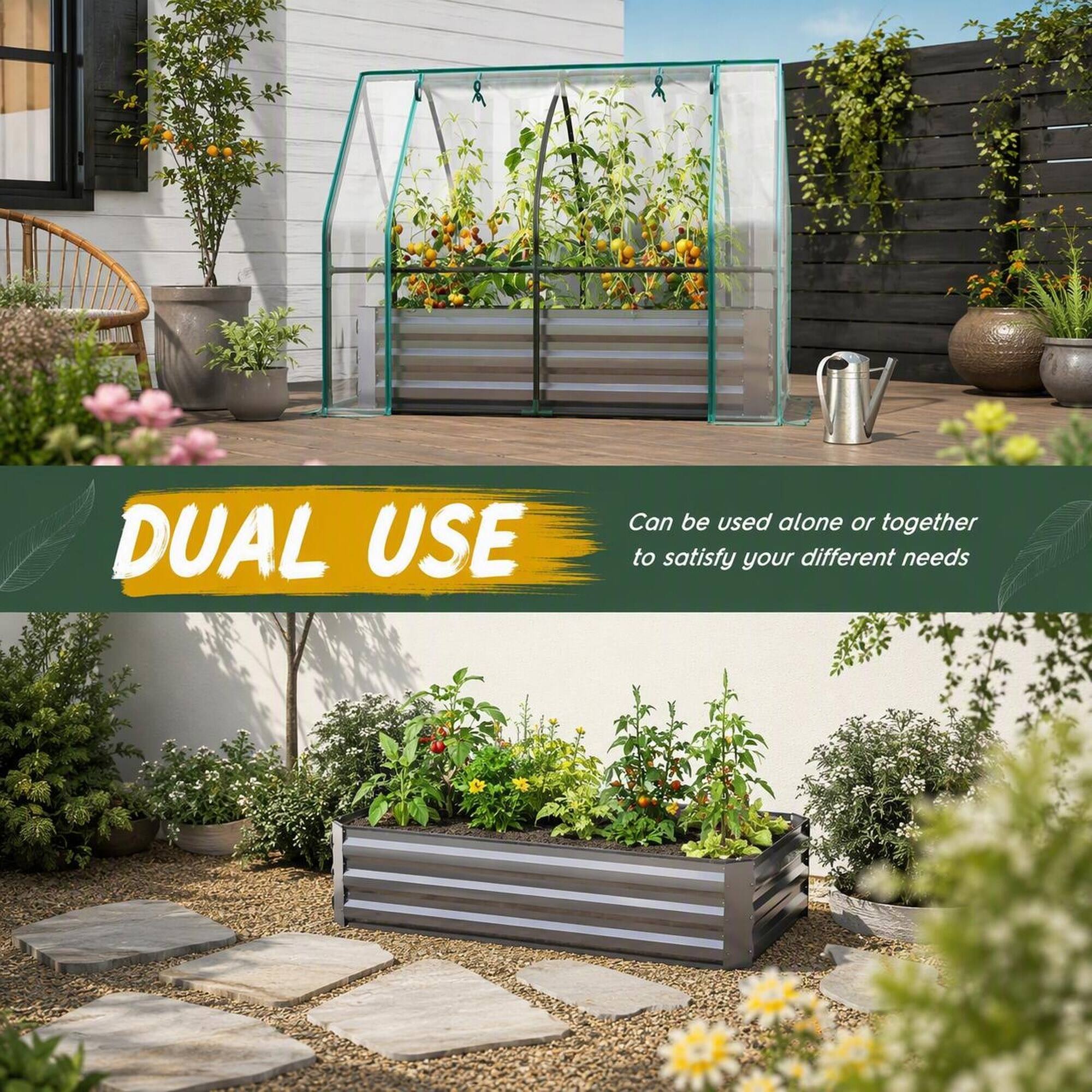 DUAL USE  
Can be used alone or together to satisfy your different needs