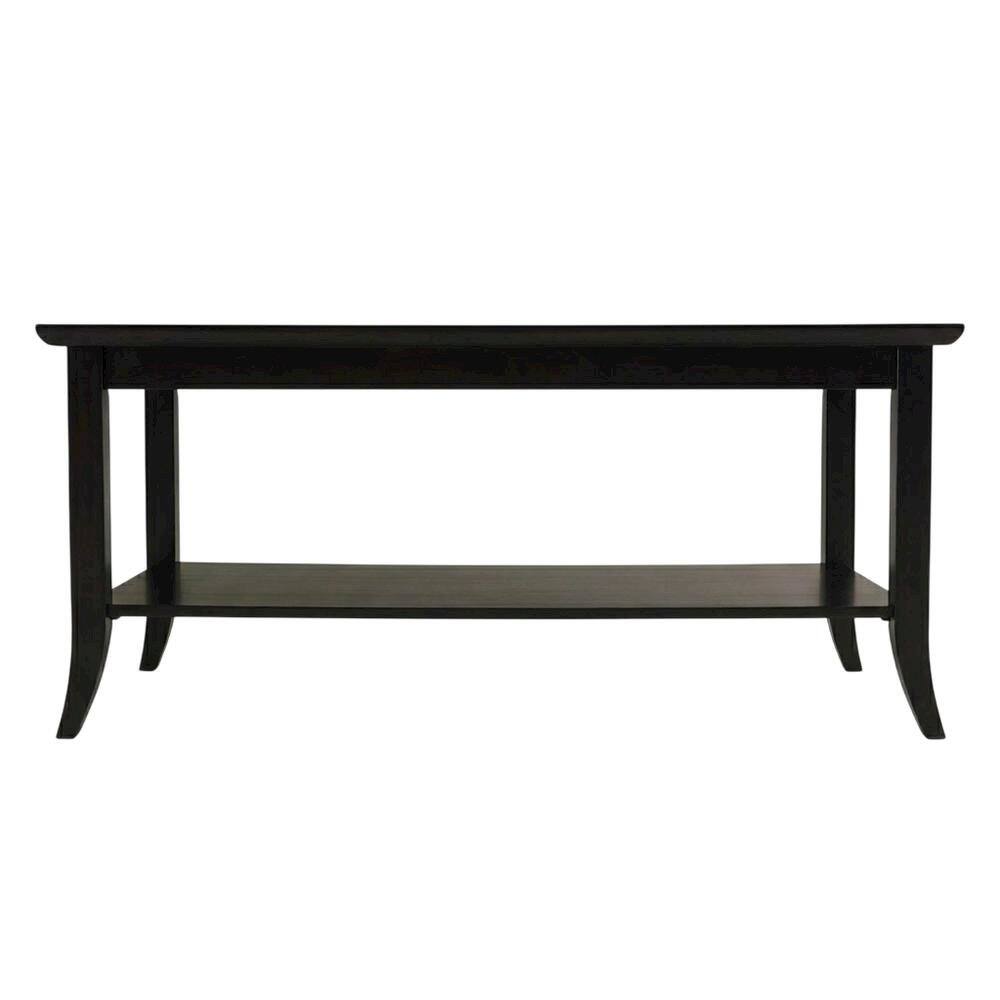 Left. FurniFact - Rectangular Coffee Table - Espresso.