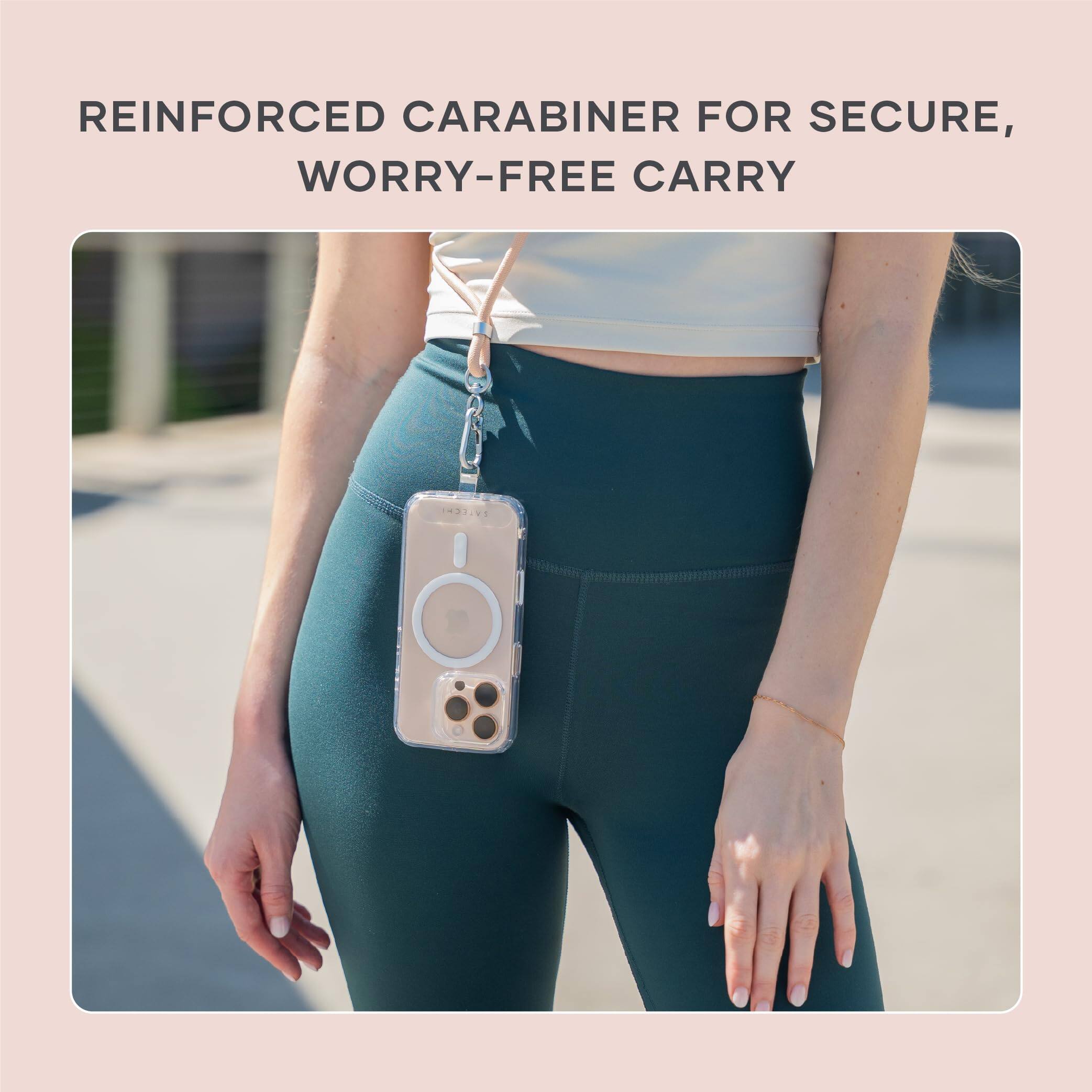 REINFORCED CARABINER FOR SECURE, WORRY-FREE CARRY