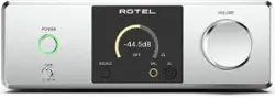 Rotel - DX-3 Headphone Amplifier - Silver - Front_Zoom