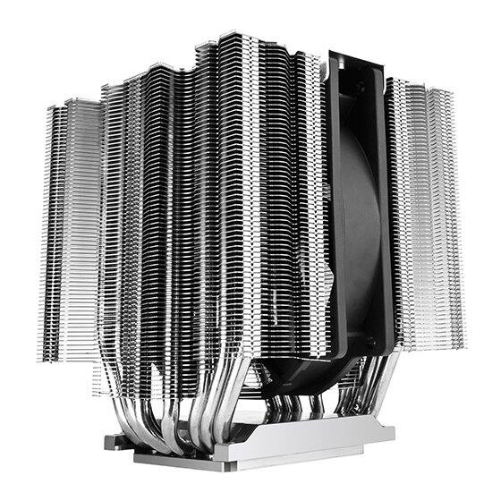 Alt View 2. SilverStone - SST-XED120S-WS 4U Form Factor Industrial-Grade CPU Cooler with TDP 450W for Intel & AMD Server-Grade Sockets - Silver.