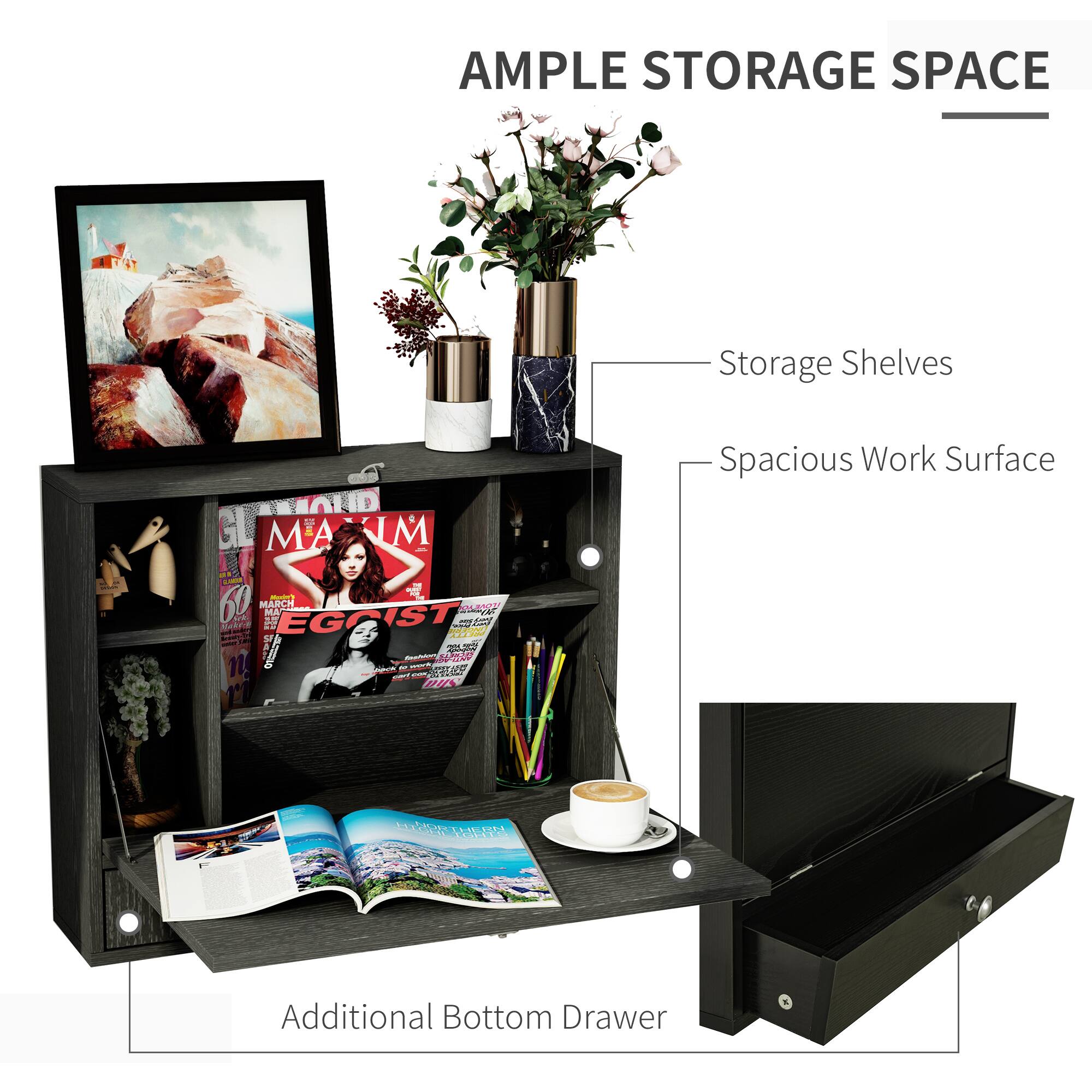 AMPLE STORAGE SPACE

- Storage Shelves
- Spacious Work Surface
- Additional Bottom Drawer