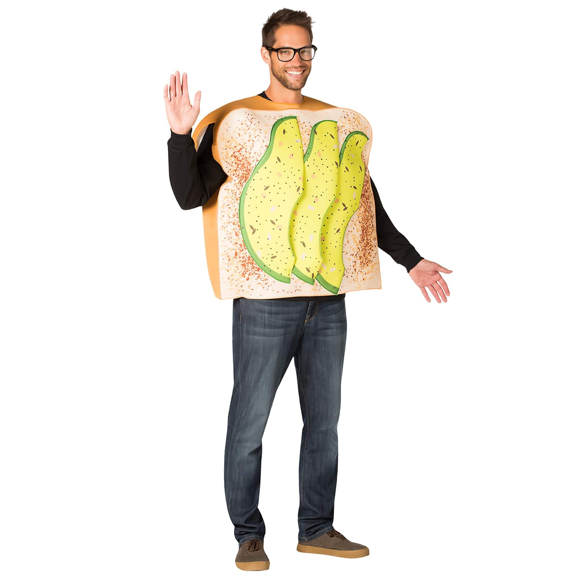 Photos - Other Jewellery Rasta Imposta - Avocado Toast Adult Costume | One Size - Multi-Colored 9088
