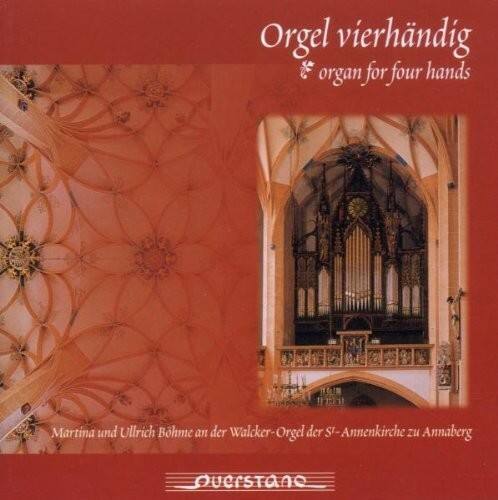 Orgel vierhändig  
organ for four hands  

Martina und Ullrich Böhme an der Walcker-Orgel der St.-Annenkirche zu Annaberg  

QUERSTANZ