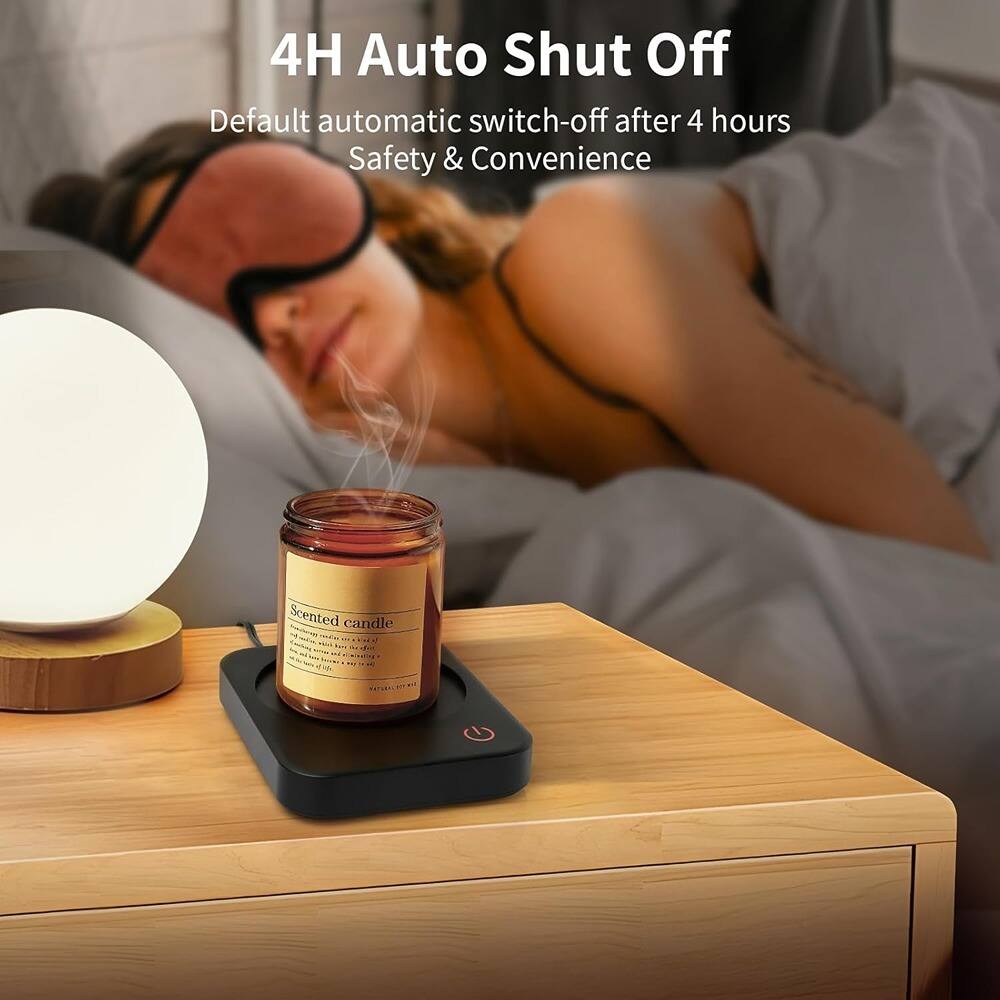 4H Auto Shut Off  
Default automatic switch-off after 4 hours  
Safety & Convenience  

Scented candle