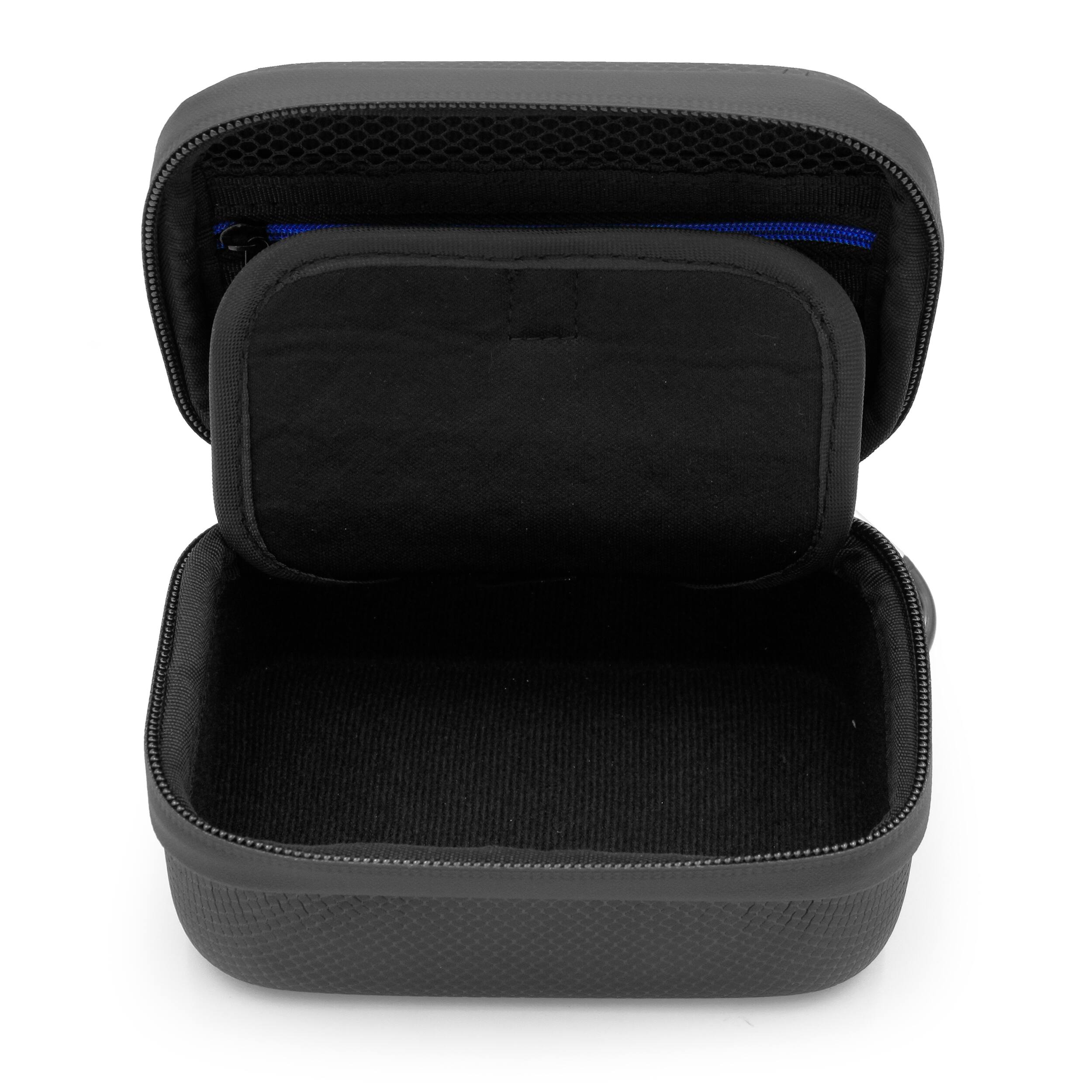 Alt View 4. CASEMATIX - Travel Case Fits JBL Go 4 Portable Bluetooth Speaker – Compact EVA Protective Carry Case w/ Zippered Pocket & Strap.