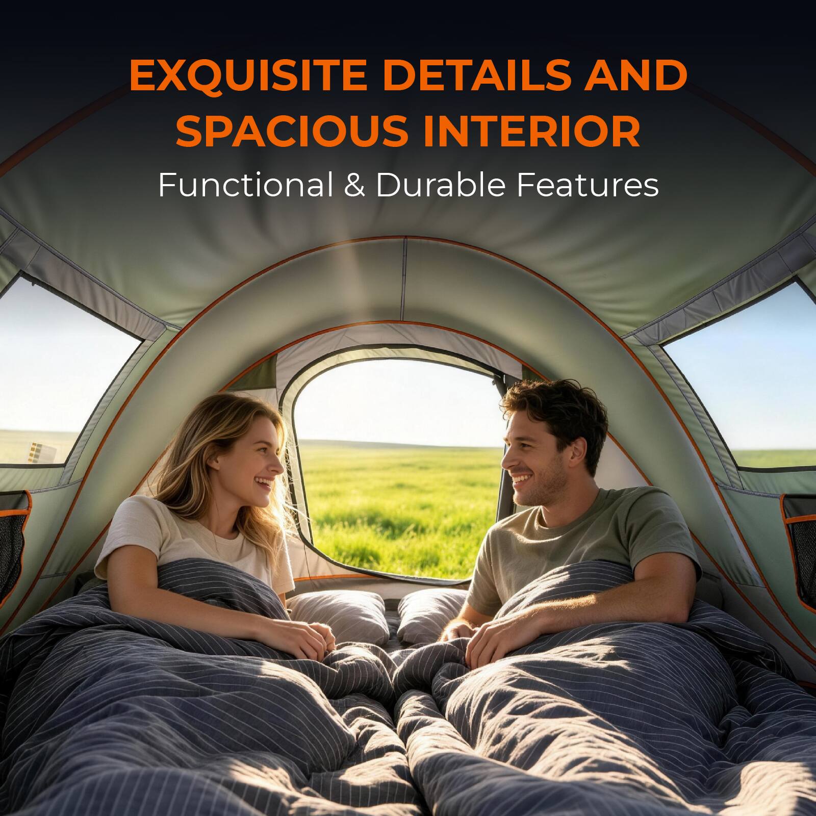 EXQUISITE DETAILS AND SPACIOUS INTERIOR  
Functional & Durable Features