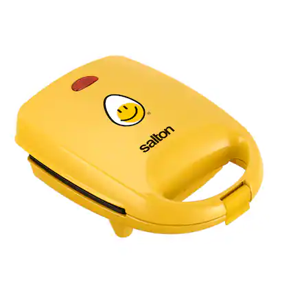Front. Salton - Salton Egg Bite Maker for 4 Single Serve Bites - Yellow.