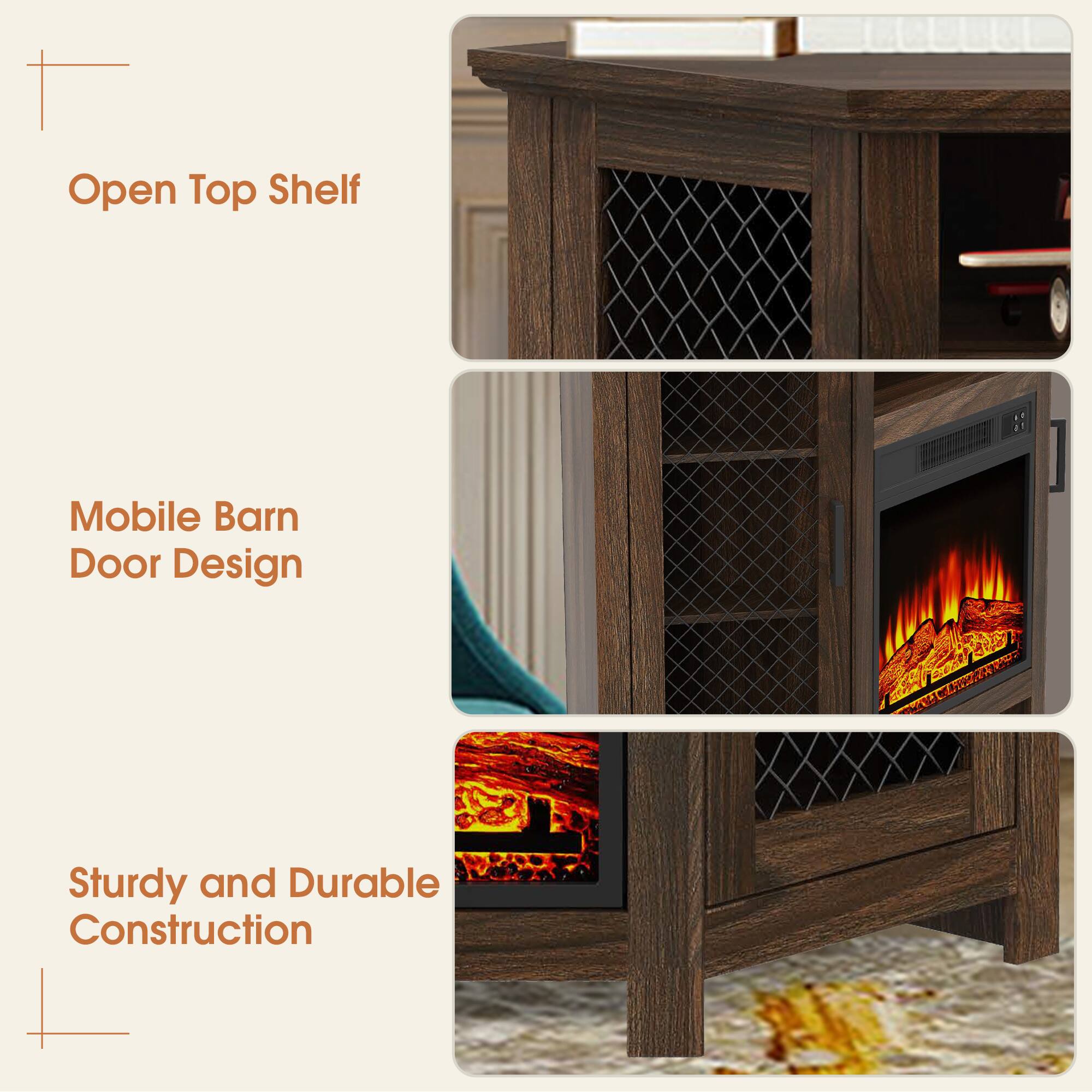 Open Top Shelf

Mobile Barn Door Design

Sturdy and Durable Construction