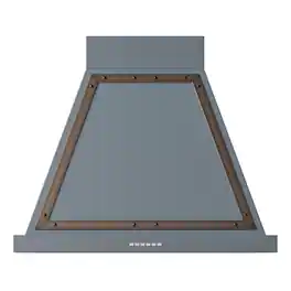 ILVE - 30 inches - Externally Vented - Wall Range Hood - Blue Grey
