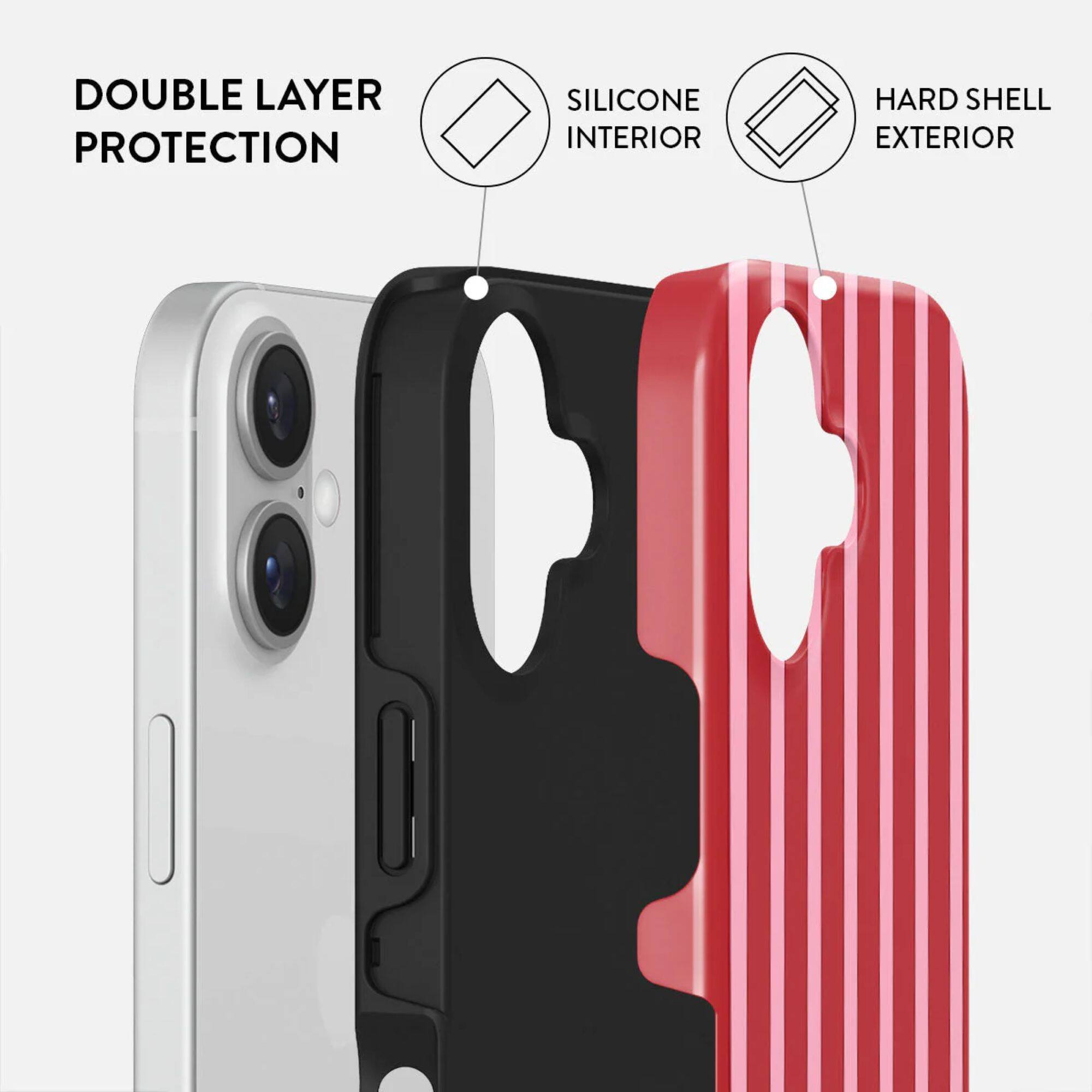 DOUBLE LAYER PROTECTION

SILICONE INTERIOR

HARD SHELL EXTERIOR