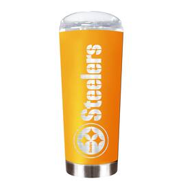 Great American Products - Pittsburgh Steelers 18oz. Team Color Laser Logo Roadie - Multicolor