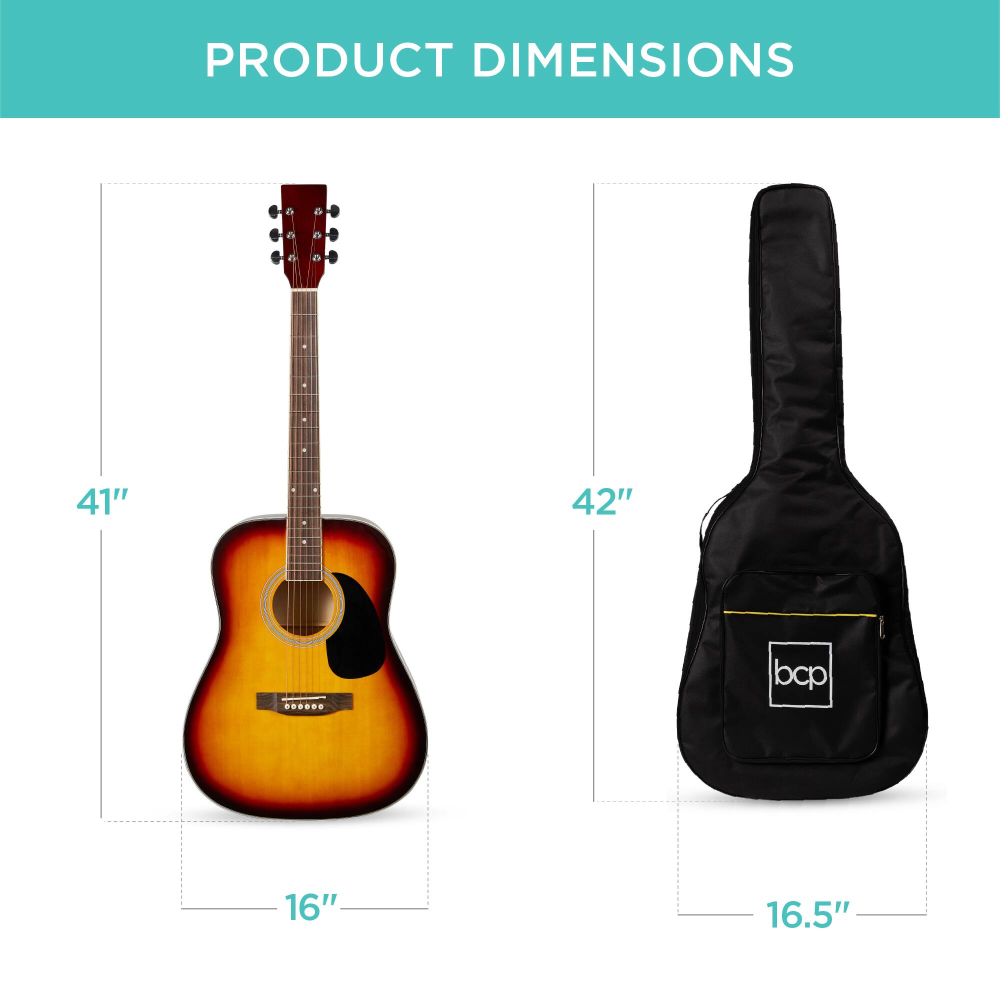 PRODUCT DIMENSIONS

41"  
16"

42"  
16.5"