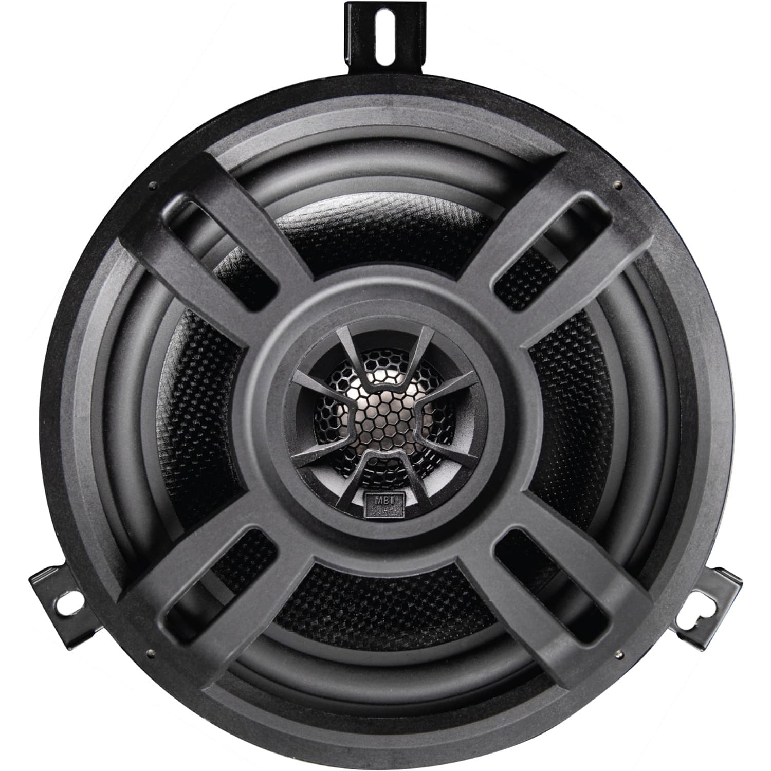 Alt View 14. MB Quart - Tuned 6-1/2" Convertible Car Speakers with Fiber Cones (Pair) - Black.