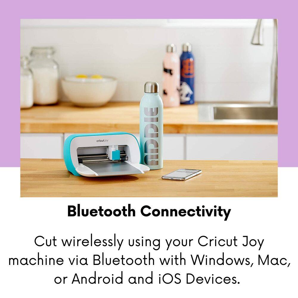 cricut by ADDIE Bluetooth Connectivity Cut wirelessly using your Cricut Joy machine via Bluetooth with Windows, Mac, or Android and iOS Devices.