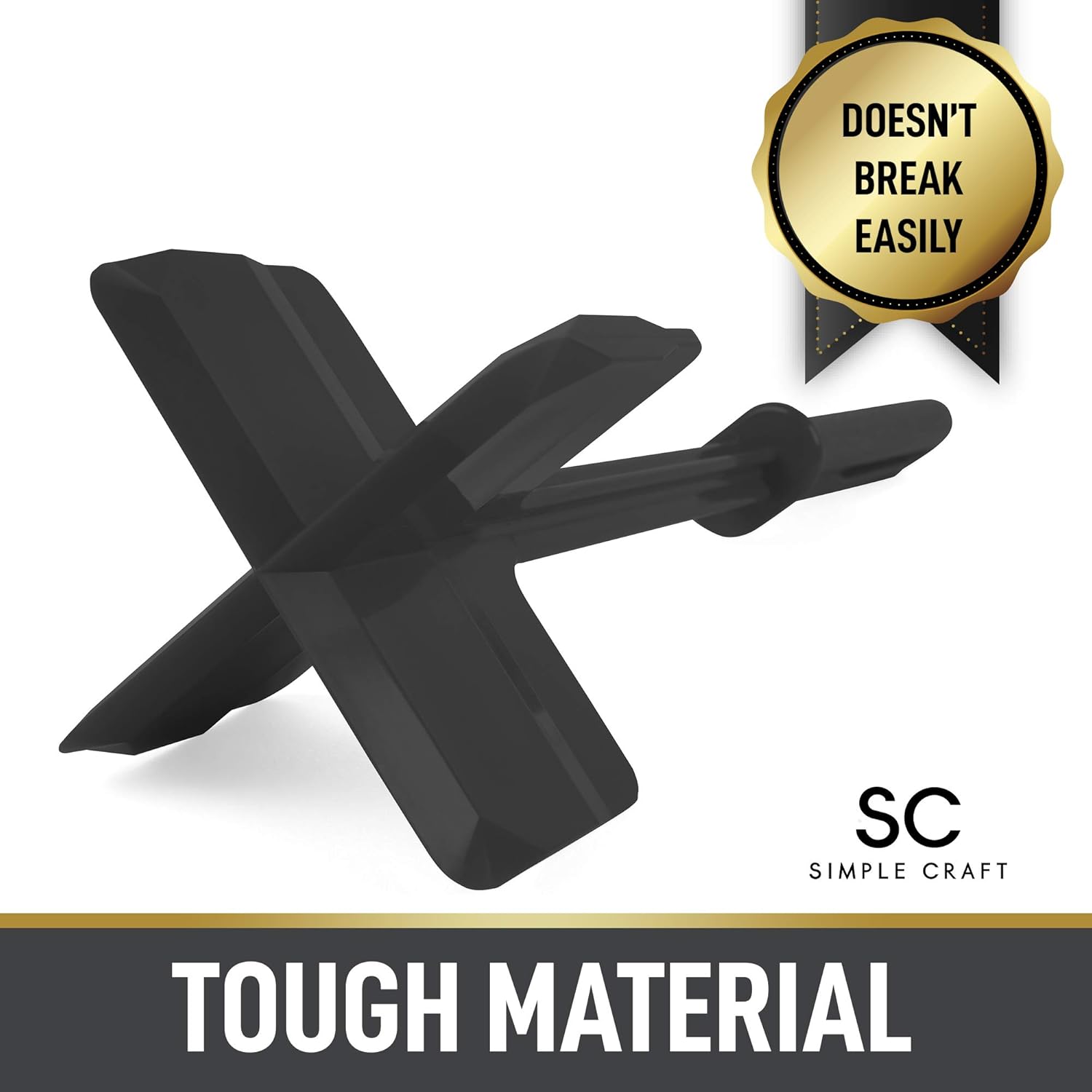 SIMPLE CRAFT, TOUGH MATERIAL, DOESN'T BREAK EASILY