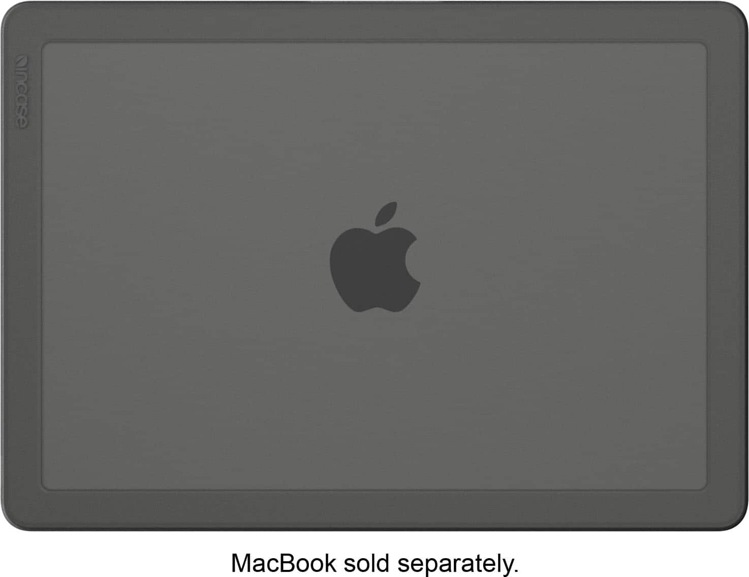 Front. Incase - Edge Hard Shell Case for MacBook Air 13-inch M4 2025, M3 2024 - Black.