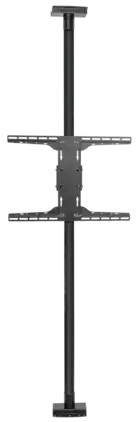 Peerless-AV - Modular Series Tilting Floor-to-Ceiling TV Mount for Most 32" - 60" Flat-Panel TVs - Black