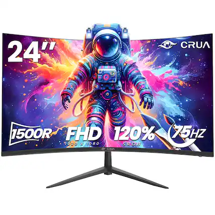 24"
CRUA
1500R FHD 120% 75HZ 1920 X 1080 SRGB