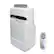 Front. Whynter - ARC-12SDH 12,000 BTU (6,884 BTU SACC) Dual Hose Cooling Portable Air Conditioner with Heater, up to 400 sq ft - Frost White.