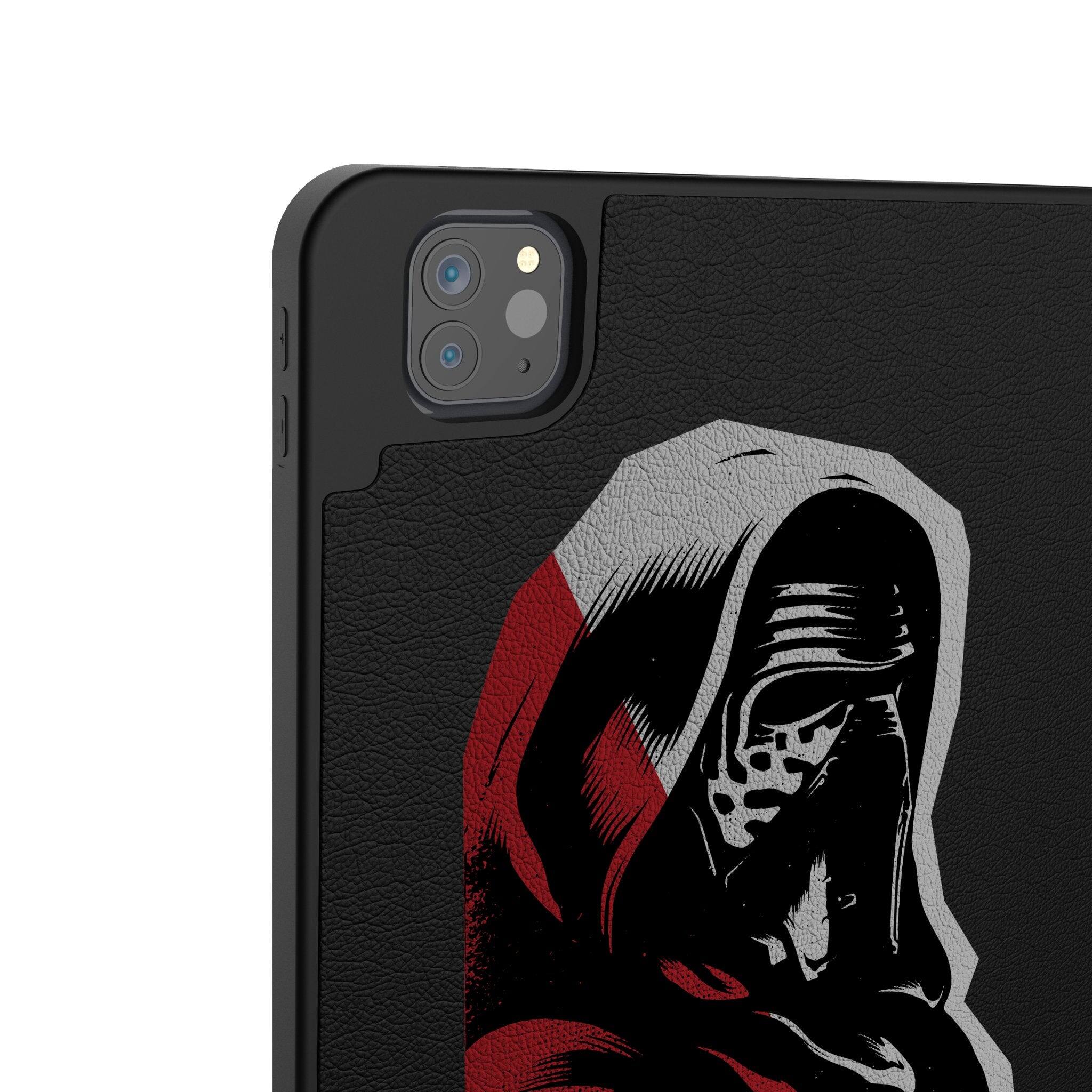 Left. Keyscaper - Star Wars: The Force Awakens Ransom Tablet Case - Apple iPad Pro 12.9in (6th/5th Gen) - Kylo Ren.