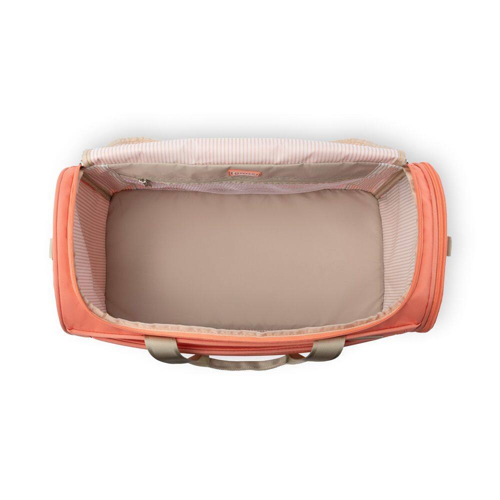 Back. Atlantic - Atlantic Drop Bottom Weekender - Coral Orange.