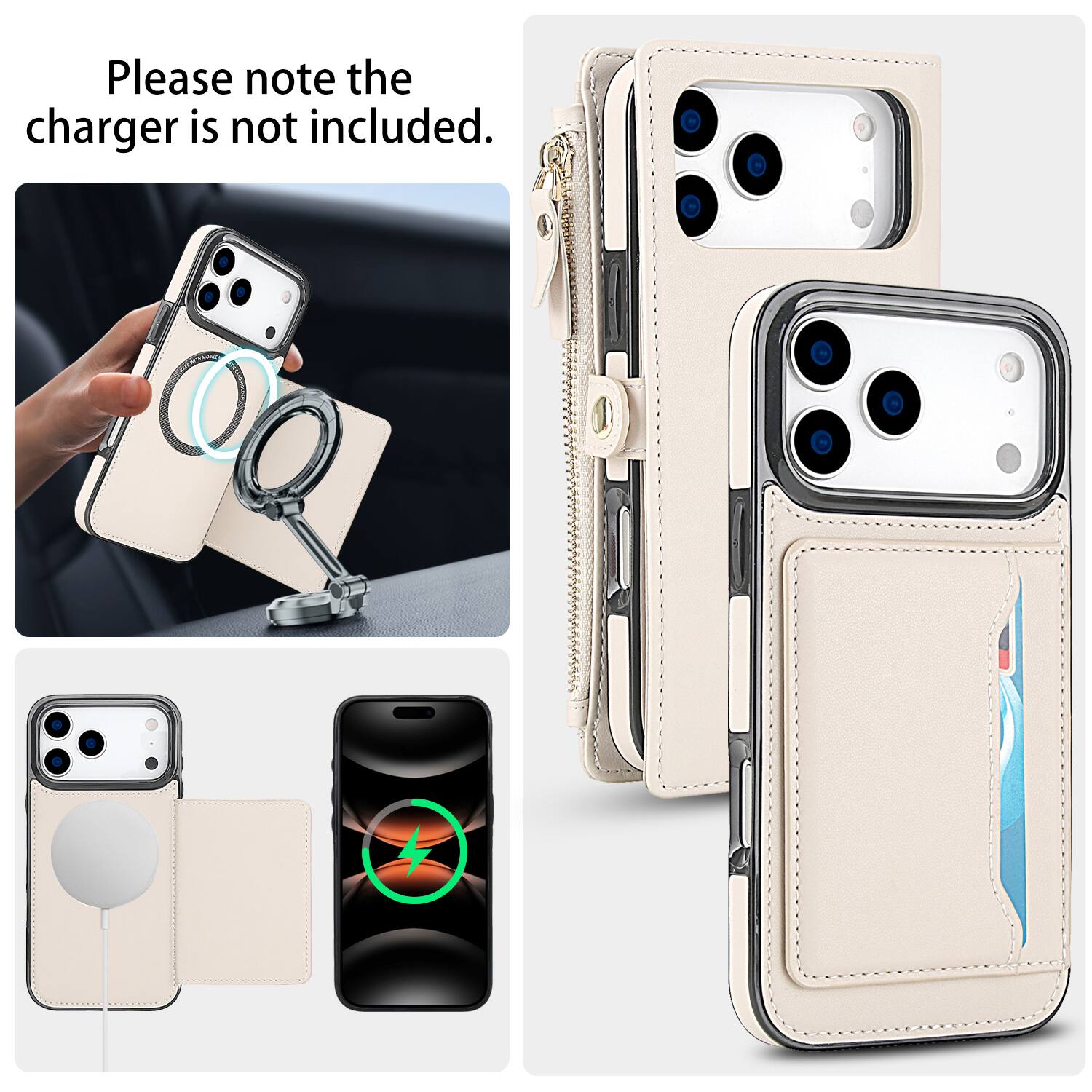 Please note the charger is not included.