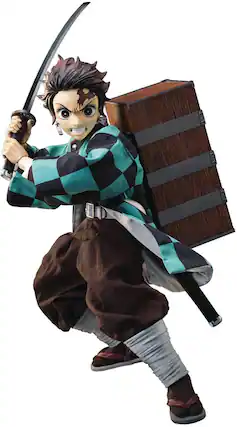 Front. PopMarket - Threezero - Demon Slayer - FigZero - 1/6 Tanjiro Action Figure - COLLECTIBLES - Multicolor.