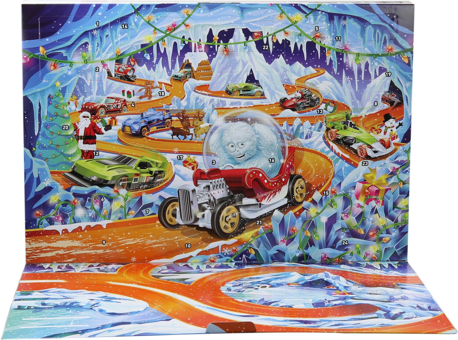 Alt View 1. Mattel - Hot Wheels Advent Calendar 2026   - COLLECTIBLES - Multicolor.